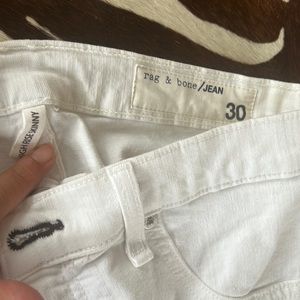 Rag & Bone Jean high rise skinny jean. Worn once! Size 30